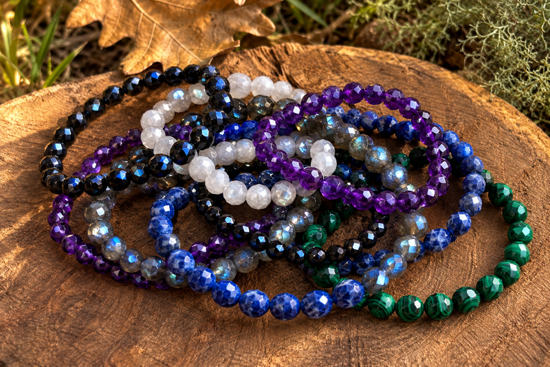 Pulseras Facetadas