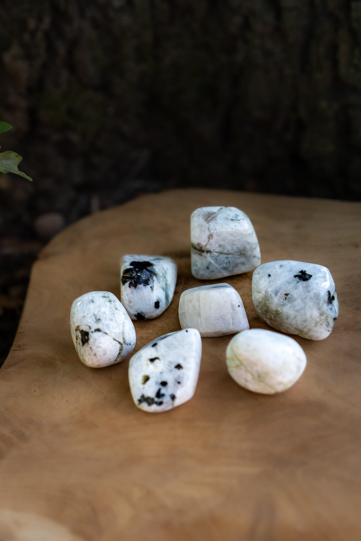 Piedra Luna Rodada – Intuición y Energía Femenina