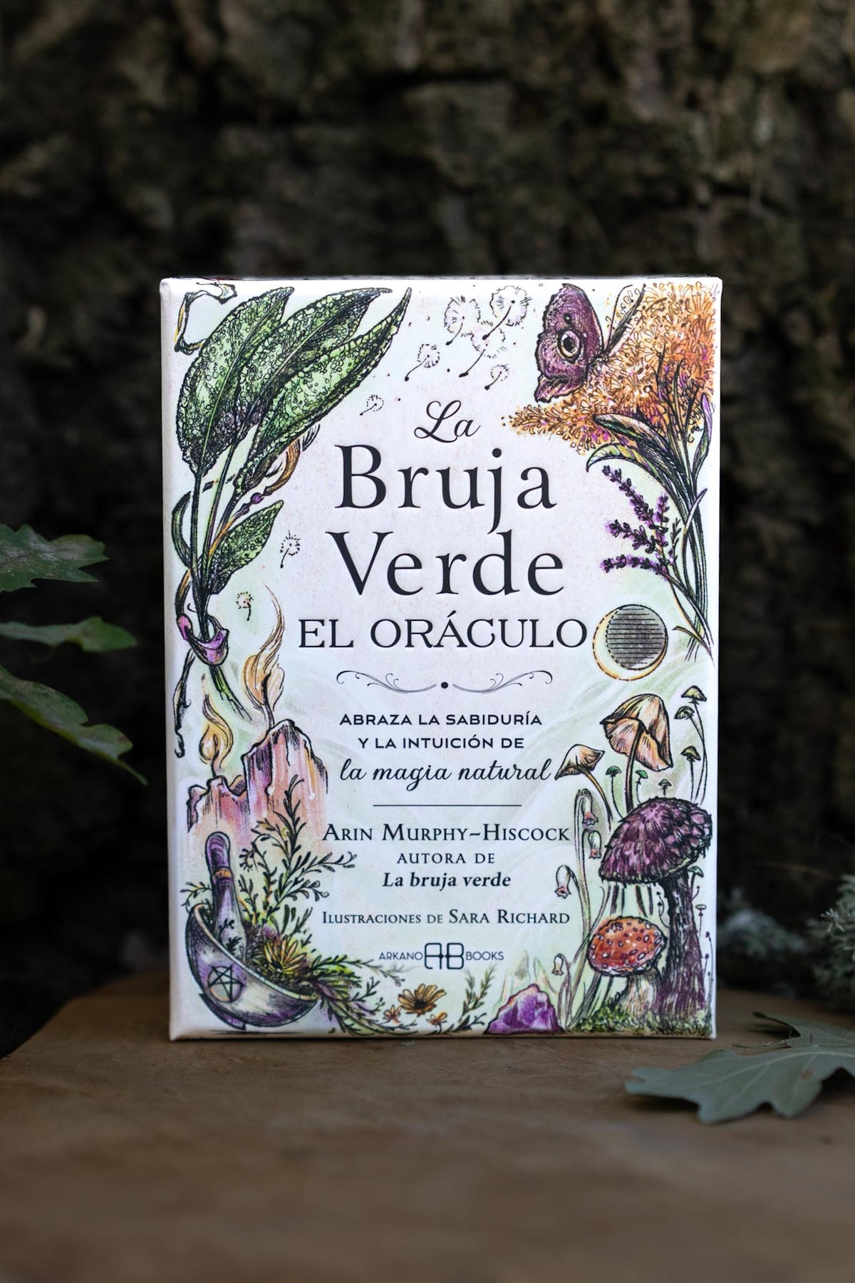 La Bruja Verde El Oráculo - Arin Murphy-Hiscock (Cartas de Magia Natural)