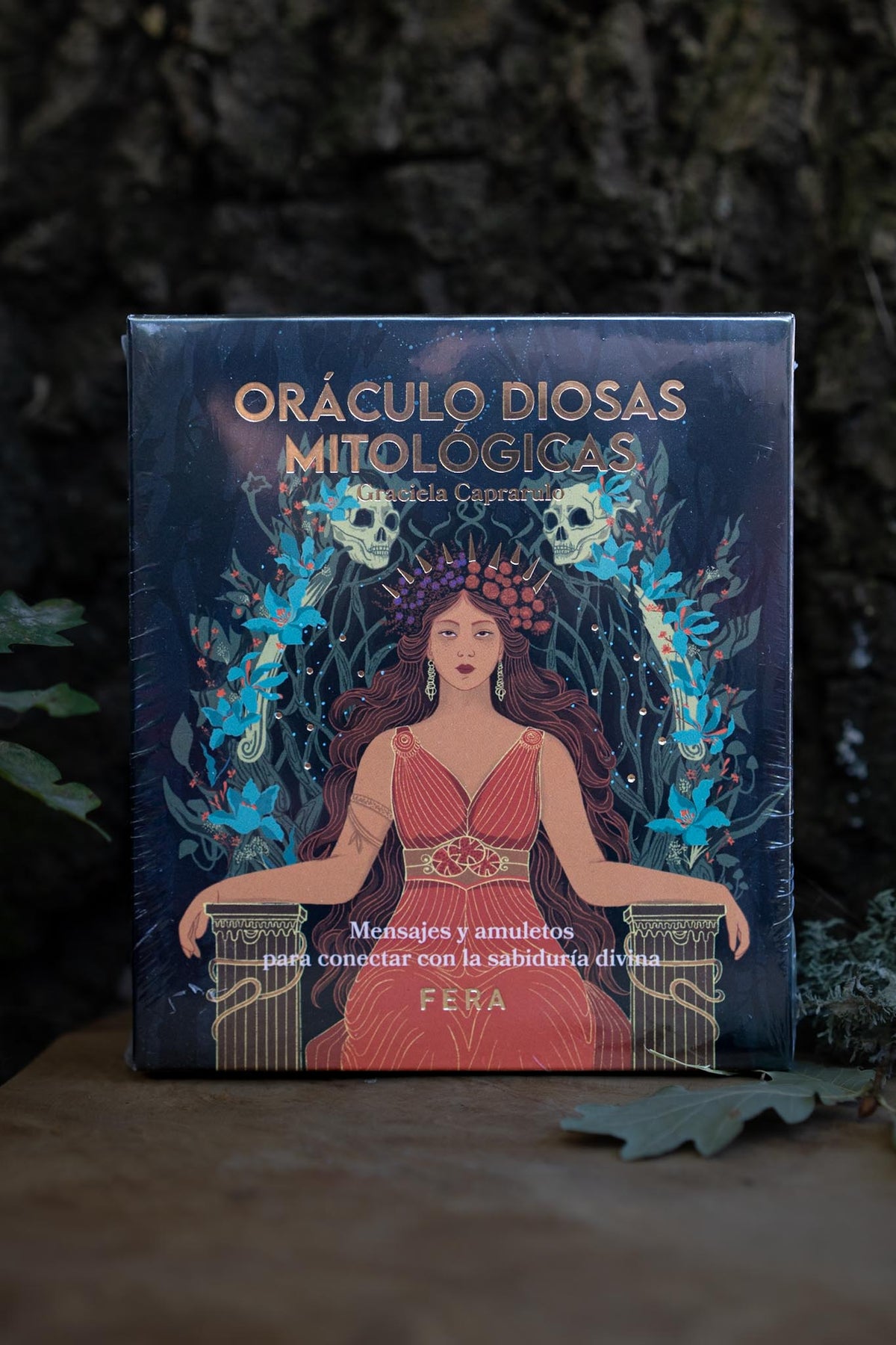 Oráculo Diosas Mitológicas - Graciela Caprarulo (Cartas + Amuletos FERA)