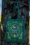 Bolsa Tote Bag Verde "Green Witch"