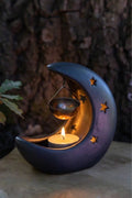 Quemador de Aceites Místico Media Luna