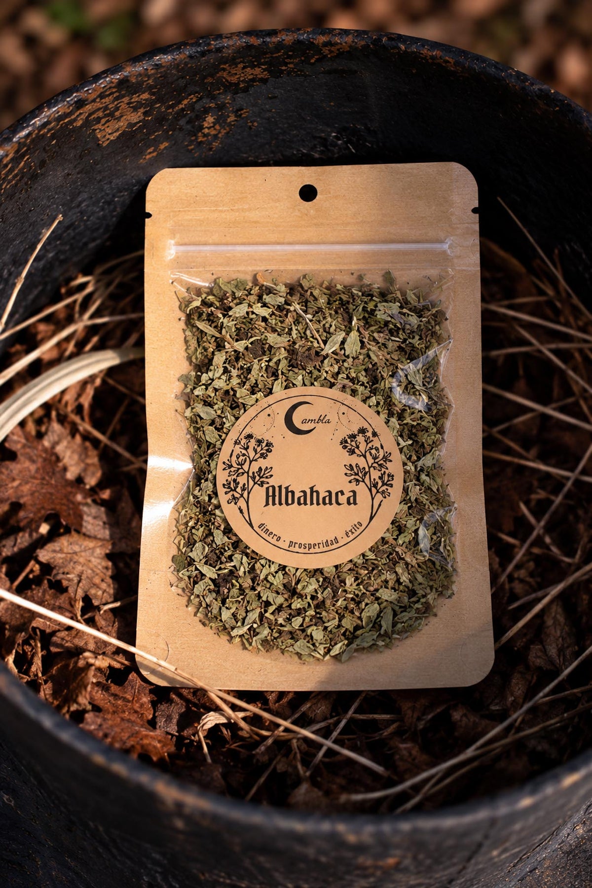 Albahaca — Hierba Seca para Rituales | Bolsa 6g